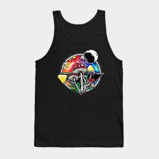 Tie dye Shrooms! Tank Top